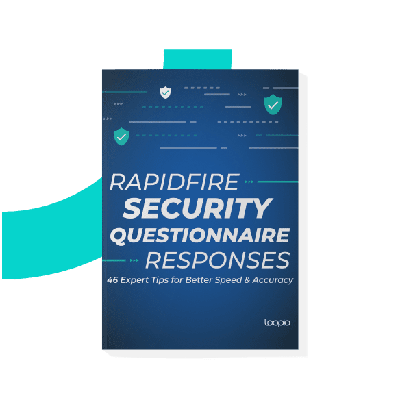 Report cover page: Rapidfire Security Questionnaire Responses.